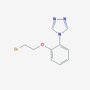 4-(2-(2-Bromoethoxy)phenyl)-4H-1,2,4-triazoleͼƬ