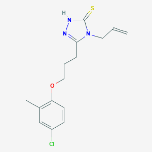 4-allyl-5-[3-(4-chloro-2-methylphenoxy)propyl]-4H-1,2,4-triazole-3-thiolͼƬ