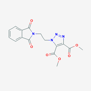 Dimethyl 1-[2-(1,3-dioxo-1,3-dihydro-2H-isoindol-2-yl)ethyl]-1H-1,2,3-triazole-4ͼƬ