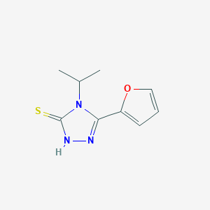 5-(2-Furyl)-4-isopropyl-4H-1,2,4-triazole-3-thiolͼƬ