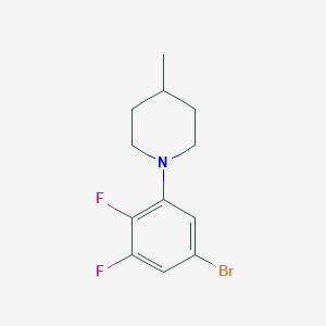 1-(5-Bromo-2,3-difluorophenyl)-4-methylpiperidineͼƬ