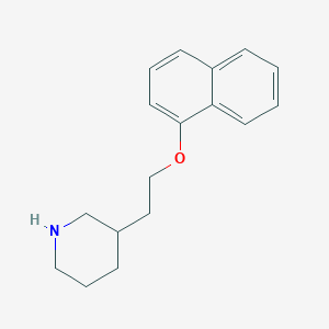 3-[2-(1-Naphthyloxy)ethyl]piperidineͼƬ