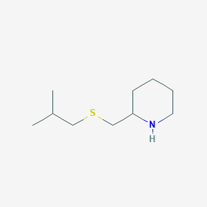 2-{[(2-methylpropyl)sulfanyl]methyl}piperidineͼƬ