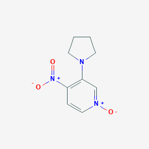 4-Nitro-3-(pyrrolidin-1-yl)pyridine 1-oxideͼƬ