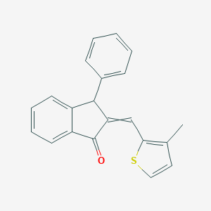 2-[(3-Methyl-2-thienyl)methylene]-3-phenyl-1-indanoneͼƬ