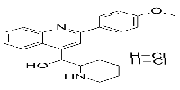 2-(4-Methoxyphenyl)-α-2-piperidinyl-4-quinolinemethanol Dihydrochloride图片