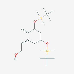 (2Z)-2-[(3S,5R)-3,5-Bis[[(1,1-dimethylethyl)dimethylsilyl]oxy]-2-methylenecyclohexylidene]ethanolͼƬ