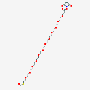 alpha-Acethylthio-omega-(succinimidyl propionate)hexadeca(ethylene glycol)ͼƬ