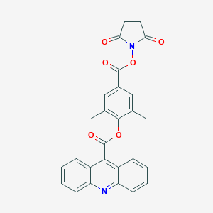 2',6'-Dimethylcarbonylphenyl 9-Acridinecarboxylate 4'-NHS EsterͼƬ