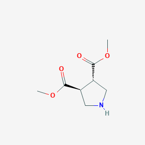 Dimethyl trans-(+/-)-pyrrolidine-3,4-dicarboxylateͼƬ