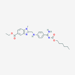 Des-(N-2-pyridyl--alanine Ethyl Ester)Dabigatran Etexilate 5-Ethyl Carboxylate(Dabigatran Impurity)ͼƬ