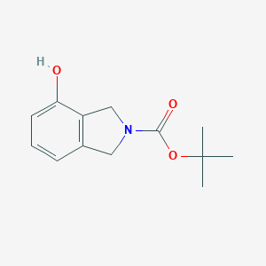 tert-Butyl-4-hydroxy-2,3-dihydro-1H-isoindole-2-carboxylateͼƬ
