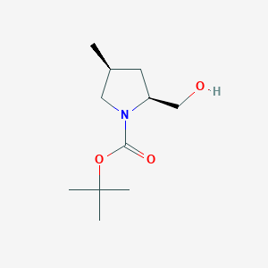 tert-butyl(2S,4S)-2-(hydroxymethyl)-4-methylpyrrolidine-1-carboxylateͼƬ