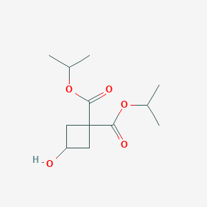 Diisopropyl 3-hydroxycyclobutane-1,1-dicarboxylateͼƬ