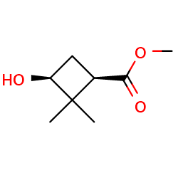 cis-Methyl 2,2-dimethyl-3-hydroxycyclobutanecarboxylateͼƬ