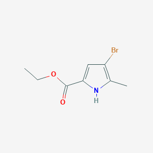 4-Bromo-5-methyl-1H-pyrrole-2-carboxylate Ethyl EsterͼƬ