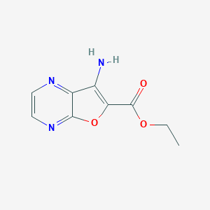 ethyl7-aminofuro[2,3-b]pyrazine-6-carboxylateͼƬ