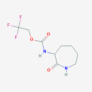 2,2,2-trifluoroethylN-(2-oxoazepan-3-yl)carbamateͼƬ