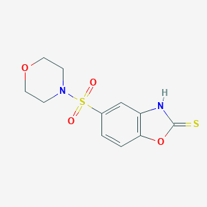 5-(Morpholine-4-sulfonyl)-1,3-benzoxazole-2-thiolͼƬ