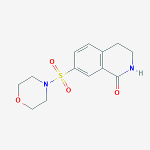 7-(Morpholine-4-sulfonyl)-1,2,3,4-tetrahydroisoquinolin-1-oneͼƬ