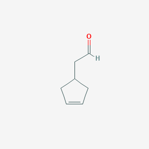 2-(cyclopent-3-en-1-yl)acetaldehydeͼƬ