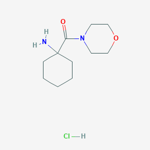 1-(Morpholine-4-carbonyl)cyclohexan-1-amine HydrochlorideͼƬ