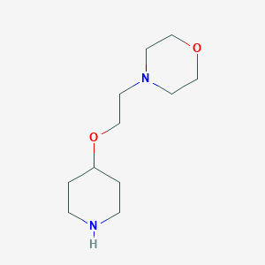 4-[2-(Piperidin-4-yloxy)ethyl]morpholineͼƬ