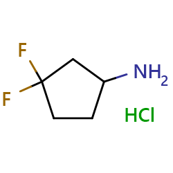 3,3-Difluorocyclopentanaminehydrochloride图片