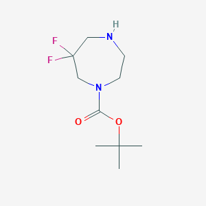 tert-Butyl 6,6-Difluoro-1,4-diazepane-1-carboxylateͼƬ