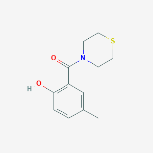 4-Methyl-2-(thiomorpholine-4-carbonyl)phenolͼƬ