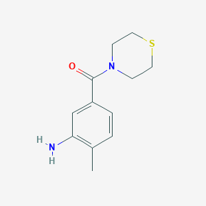 2-Methyl-5-(thiomorpholine-4-carbonyl)anilineͼƬ