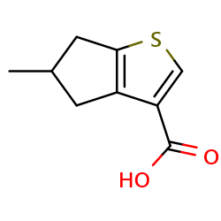 5-methyl-4H,5H,6H-cyclopenta[b]thiophene-3-carboxylicacidͼƬ