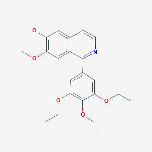 6,7-Dimethoxy-1-(3,4,5-triethoxyphenyl)isoquinolineͼƬ