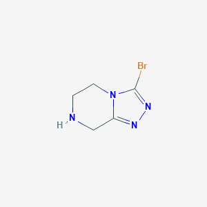 3-bromo-5H,6H,7H,8H-[1,2,4]triazolo[4,3-a]pyrazineͼƬ