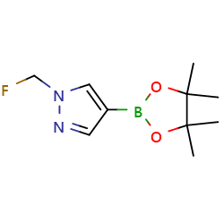 1-(Fluoromethyl)-4-(tetramethyl-1,3,2-dioxaborolan-2-yl)-1H-pyrazoleͼƬ