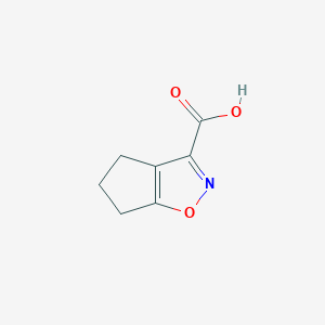 4H,5H,6H-cyclopenta[d][1,2]oxazole-3-carboxylicacid图片