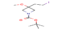 tert-butyl3-(2-iodoethyl)-3-methoxy-azetidine-1-carboxylateͼƬ