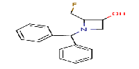 1-(diphenylmethyl)-2-(fluoromethyl)azetidin-3-olͼƬ