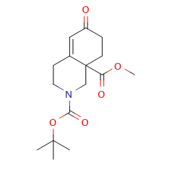 2-tert-butyl8a-methyl6-oxo-1,2,3,4,6,7,8,8a-octahydroisoquinoline-2,8a-dicarboxylateͼƬ