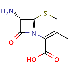 (6R,7S)-7-amino-3-methyl-8-oxo-5-thia-1-azabicyclo[4,2,0]oct-2-ene-2-carboxylicacid图片