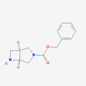 benzyl(1S,5S)-3,6-diazabicyclo[3,2,0]heptane-3-carboxylateͼƬ