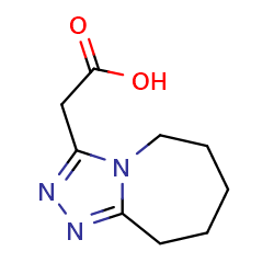 2-{5H,6H,7H,8H,9H-[1,2,4]triazolo[4,3-a]azepin-3-yl}aceticacidͼƬ