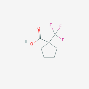 1-(trifluoromethyl)cyclopentane-1-carboxylicacidͼƬ