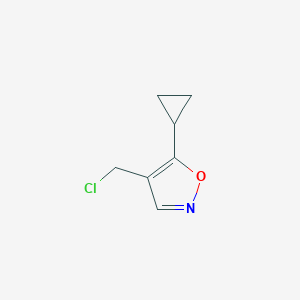 4-(chloromethyl)-5-cyclopropyl-1,2-oxazoleͼƬ