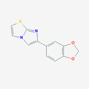 6-(1,3-Benzodioxol-5-yl)imidazo[2,1-b][1,3]thiazoleͼƬ