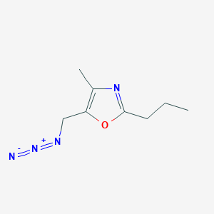 5-(azidomethyl)-4-methyl-2-propyl-1,3-oxazole图片