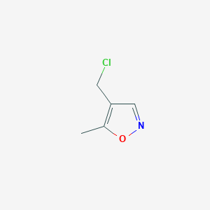 4-(Chloromethyl)-5-methyl-1,2-oxazole图片