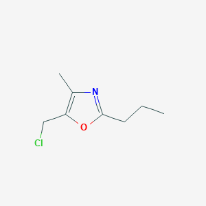 5-(Chloromethyl)-4-methyl-2-propyl-1,3-oxazole图片