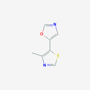 5-(4-methyl-1,3-thiazol-5-yl)-1,3-oxazoleͼƬ