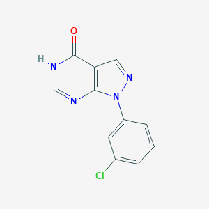 1-(3-Chlorophenyl)-1H-pyrazolo[3,4-d]pyrimidin-4-olͼƬ